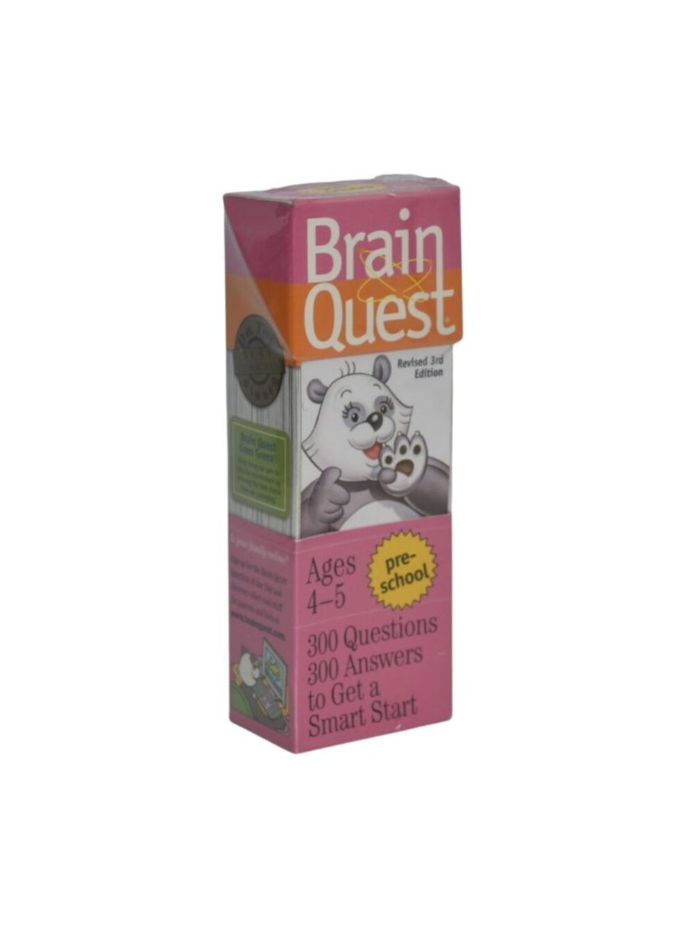 Brain Quest Preschool Ages 4 To 5 Revised 3rd Edition Chris Welles Feder New